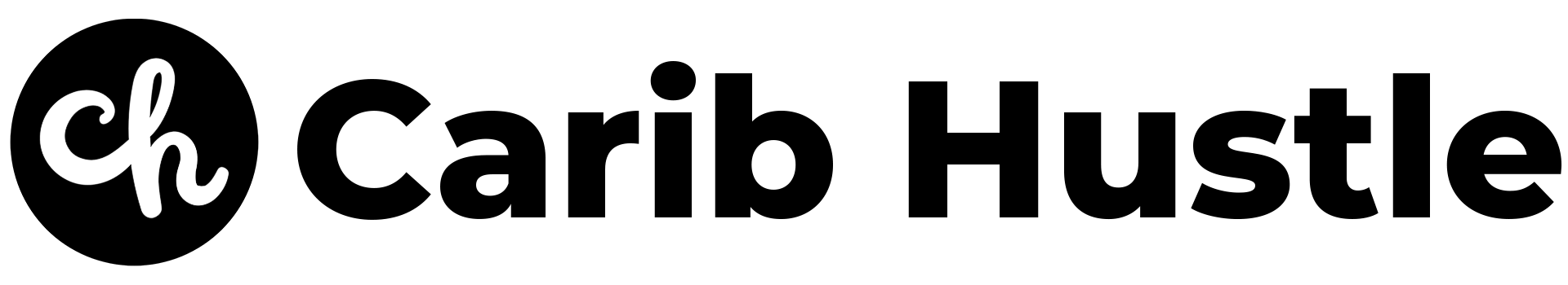 Logo (Black) - Carib Hustle